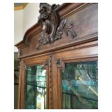 Detail Glass Shelf Victorian Display Case