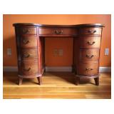 Kidney Shaped Desk: ready for paint! 