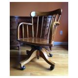 Antique Office Chair, MANY MORE in the Warehouse: Just Ask! 