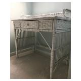 Wicker Desk