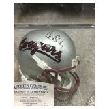 Drew Bledsoe Autographed Helmut