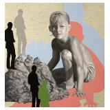 Oil On Canvas Rockman