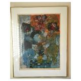 Theo Tobiasse Signed Print