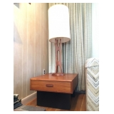 Teak Table Lamp 
