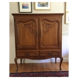 Oak Hutch