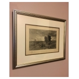 William J. Dana- Etching