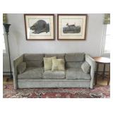 John James Audubon Hand-Colored Lithographs 1845-48. Long Tail Deer, American Elk and Raccoon. 