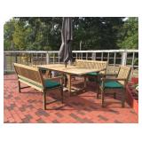 Teak Patio Dining Set