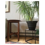 Stickley Tall Round Pedestal Table