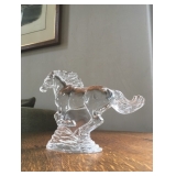 Waterford Crystal Galloping Horse