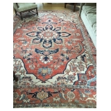 Serapi Room Rug 12 x 14 Circa 1880