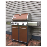 Copper Tone Genesis Weber Gas Grill, Like New