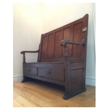 European Deacons Bench, Circa 1780