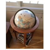 Joseph van Benten Globe Stand and Antiqued Globe