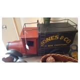 Jones & Co wooden truck