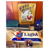 Beer & advertising Items