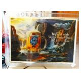 Vintage Lite Up Beer Sign