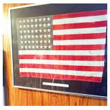 48 Star Framed Flag