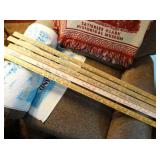 John Deere & Other Advertising Yard Sticks