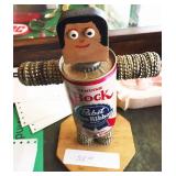 Vintage Naughty Beer Can