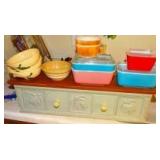 Pyrex And lots Of Pottery  