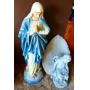 Large Virgin Mary Statue From Catholic Church