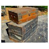 Antique trunks