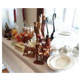 Table Full Antiques, Collectibles, and More!!