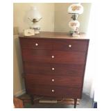 Mid-Century Dressers/ Lamps & Etc