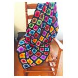 Granny Square Afghan
