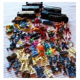 Vintage Toy Figures & Train Set