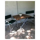 folding camping set