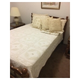 Bed spread and pillows