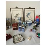 several oriental pieces