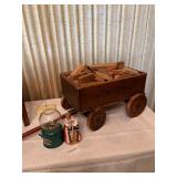 Wooden Wagon, very cute