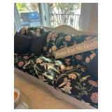 Wicker sofa to the set