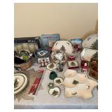 Sets of Christmas dishes