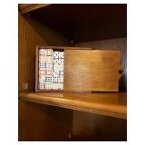 Mexican Train in wooden box