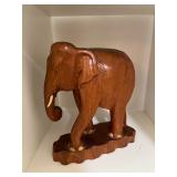2 carved Large and Small