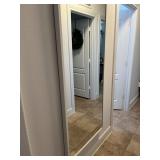Framed full lenght mirror
