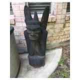 Gargoyle & nice furniture Estate Sale