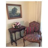 pair French chairs