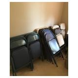 Card tables & chairs