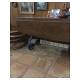 drop leaft table scroll legs