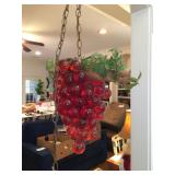 hanging grapes lamp