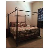 Iron Poster King Bed