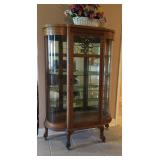 Golden Oak China Cabinet