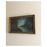 Wm Ousley oil on canvas