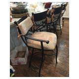 Heavy Iron bar stools