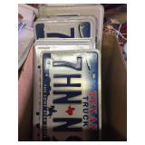 License plates 